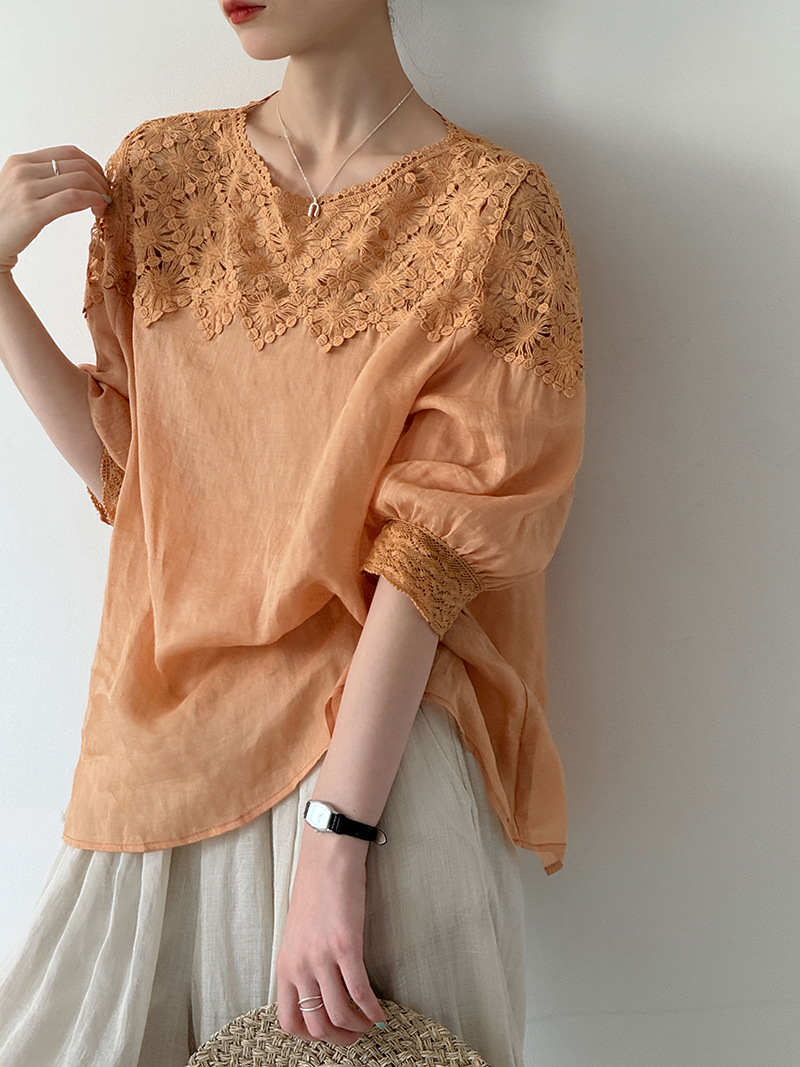 Women'S Fashion For 2026 - بلوزات نسائية صيفية 2026 من الكتان