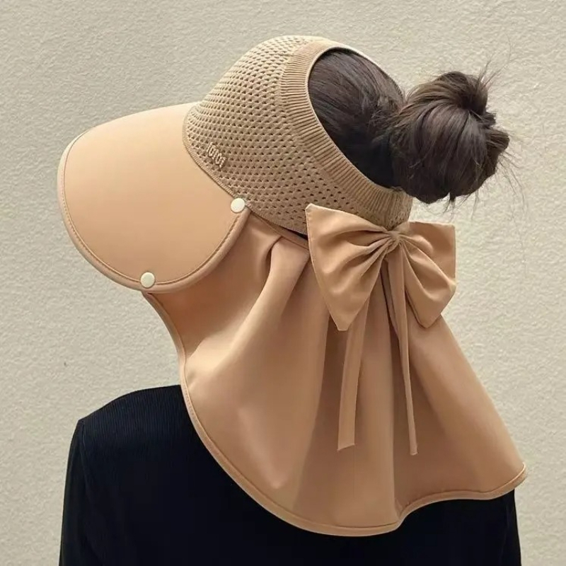 Bucket Hat Women - قبعة صيفية نسائية واسعة الحواف للحماية