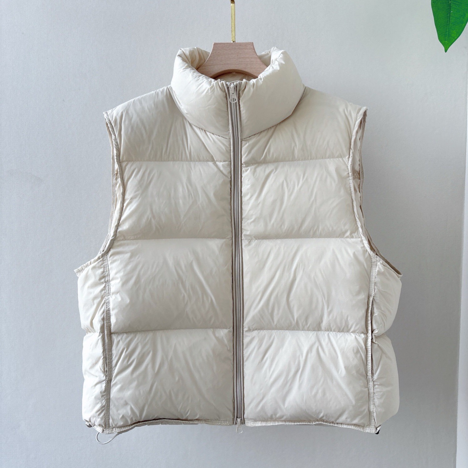Women'S Fashion Quilted Jacket - سترة نسائية شتوية قصيرة بدون أكمام