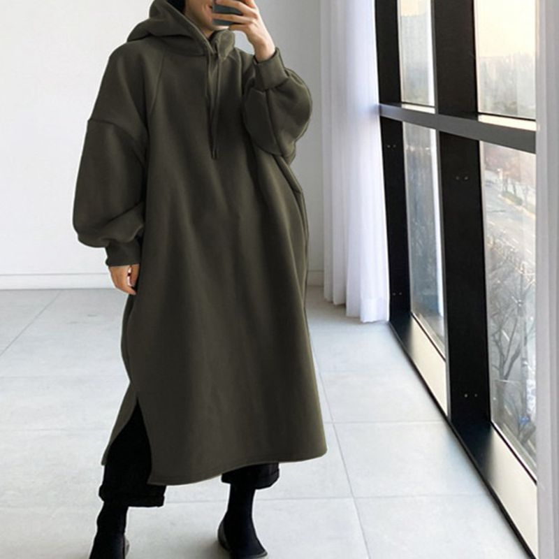 Women'S Fashion Hoodie - الخريف والشتاء 150 كجم السيدات بالإضافة