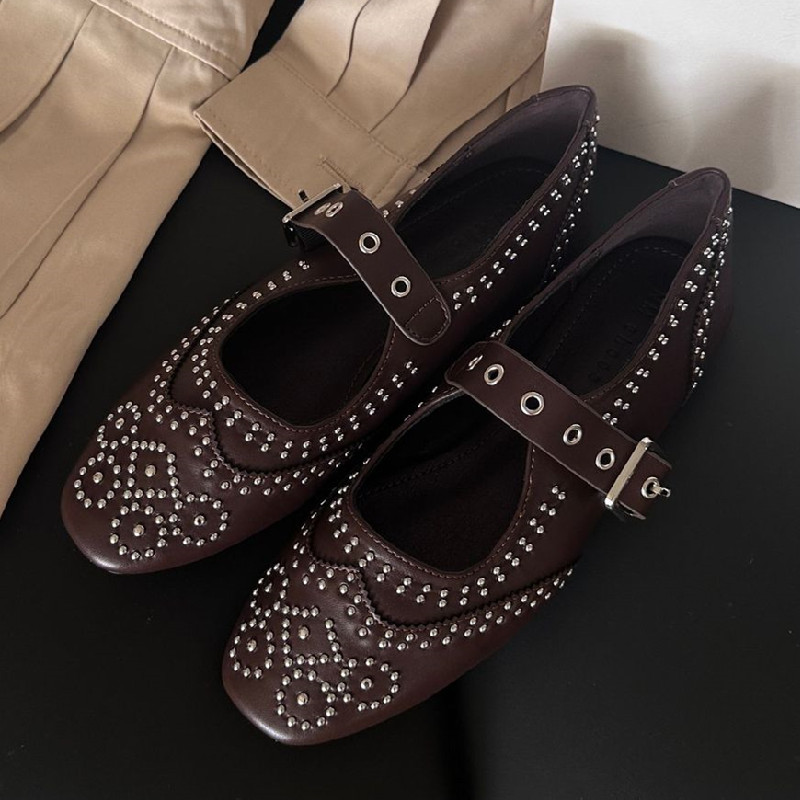 الرجعية برشام مشبك تصميم الشقق - مراجعة Women Fashion Brand وسعره