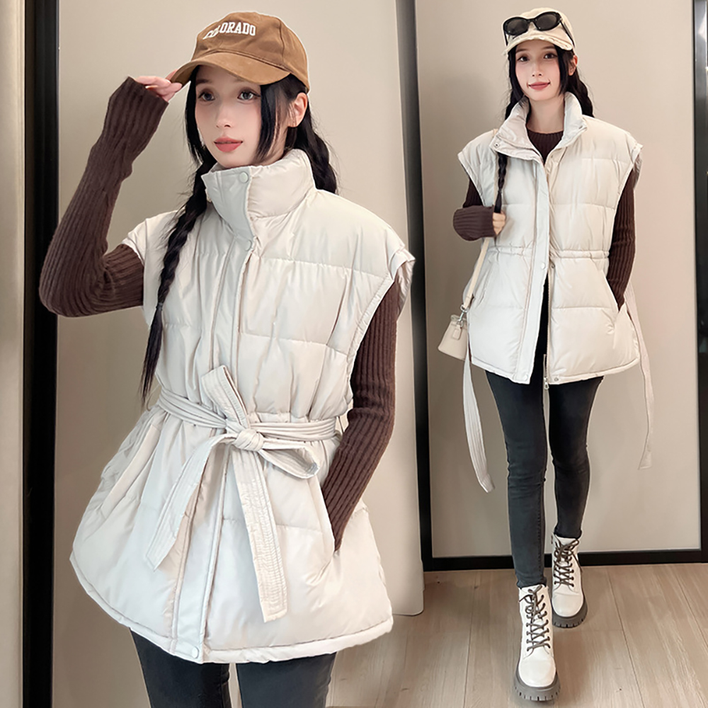 الخريف الشتاء حزام سترة قطن ضئ - مراجعة Women'S Fashion Quilted Jacket وسعره