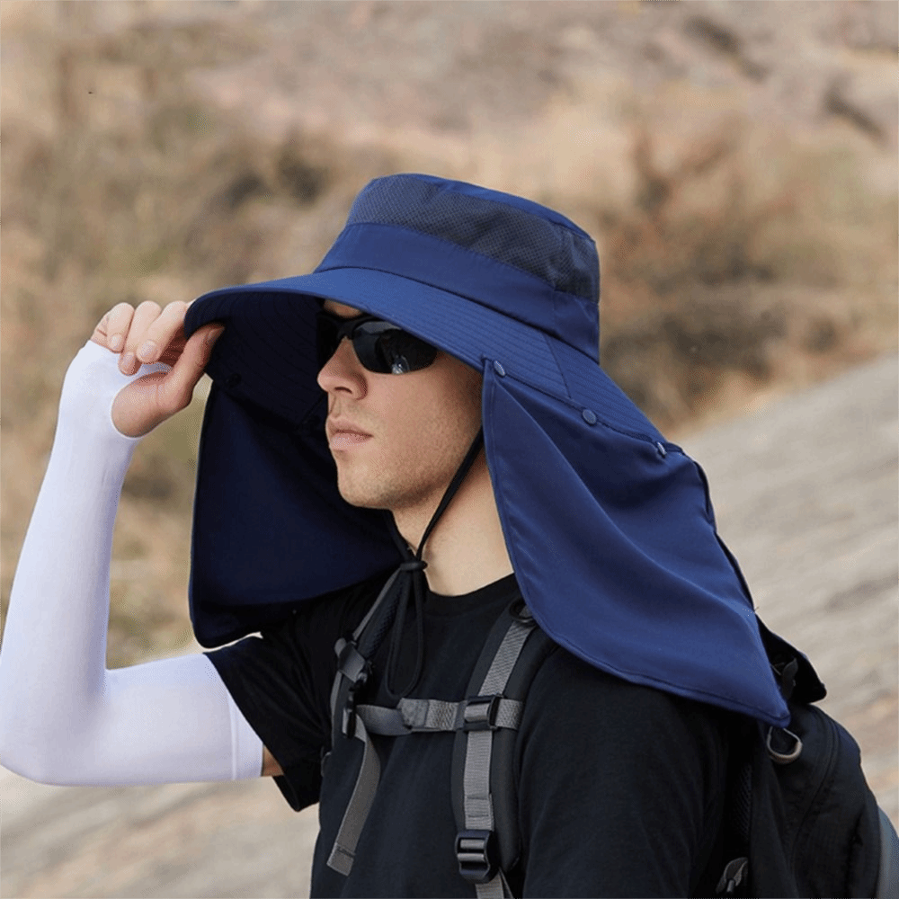 قبعة شمسية بسيطة للرجال والنسا - مراجعة Bucket Hat Women وسعره