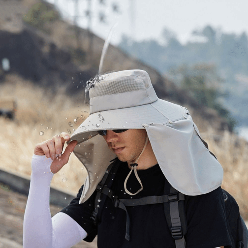 قبعة شمسية بسيطة للرجال والنسا - مراجعة Bucket Hat Women وسعره