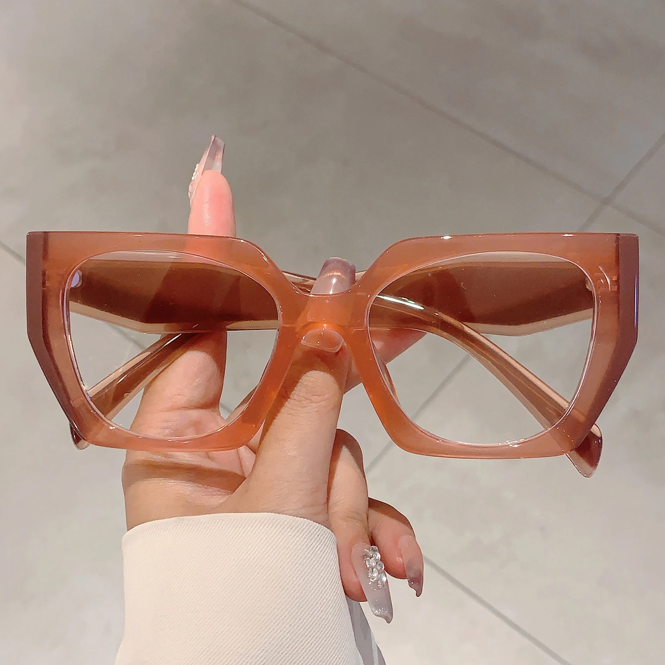 GM LUMIAS نظارات نسائية كبيرة  - مراجعة Women'S Fashion Glasses Non Prescription وسعره