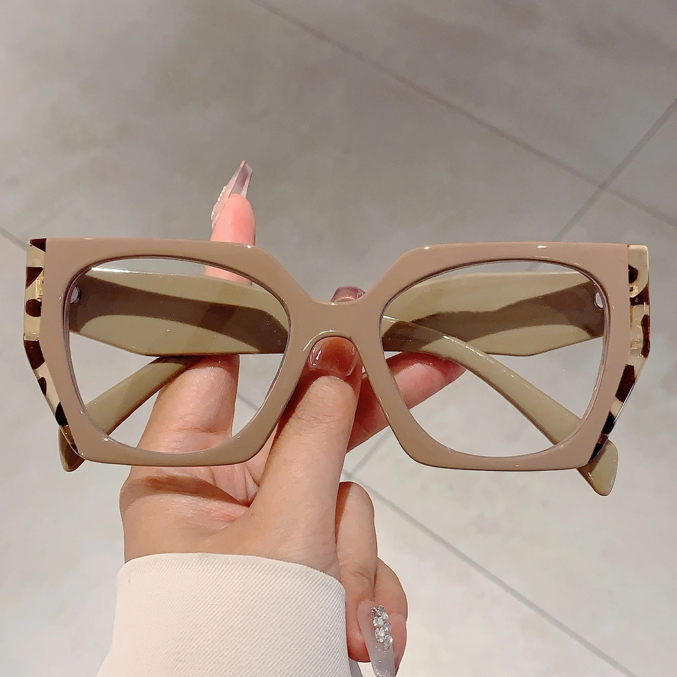GM LUMIAS نظارات نسائية كبيرة  - مراجعة Women'S Fashion Glasses Non Prescription وسعره