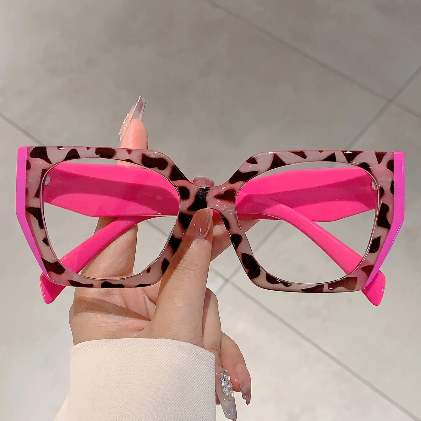 GM LUMIAS نظارات نسائية كبيرة  - مراجعة Women'S Fashion Glasses Non Prescription وسعره