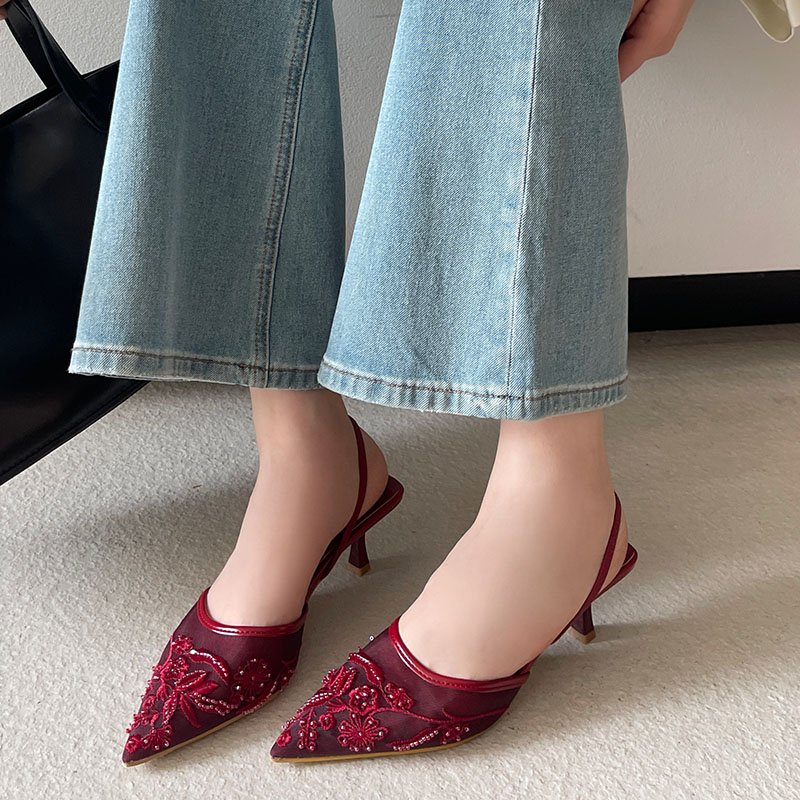 2026 صنادل Slingback أنيقة الن - مراجعة Women Fashion Brand وسعره