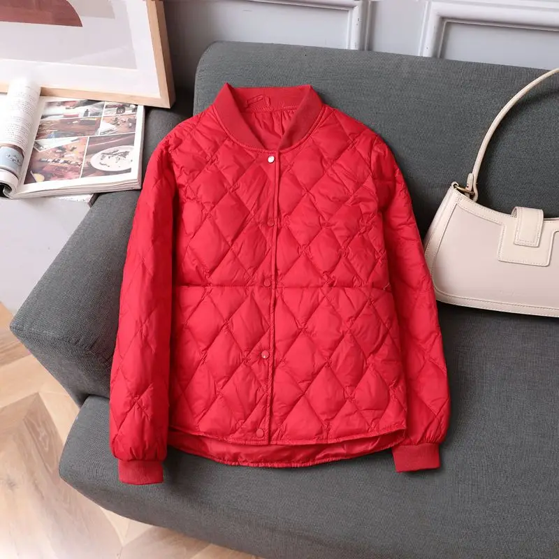 جاكيت قطني قصير مبطن خفيف الوز - مراجعة Women'S Fashion Quilted Jacket وسعره
