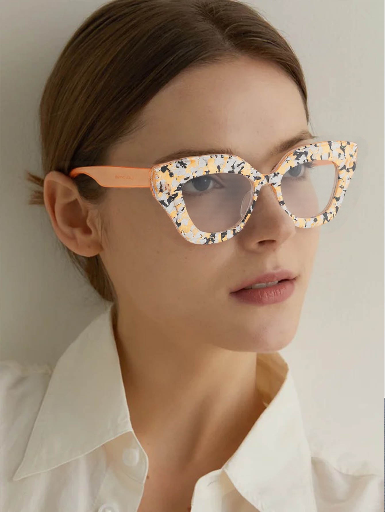 نظارات نسائية أنيقة بإطار كبير - مراجعة Women'S Fashion Glasses Non Prescription وسعره
