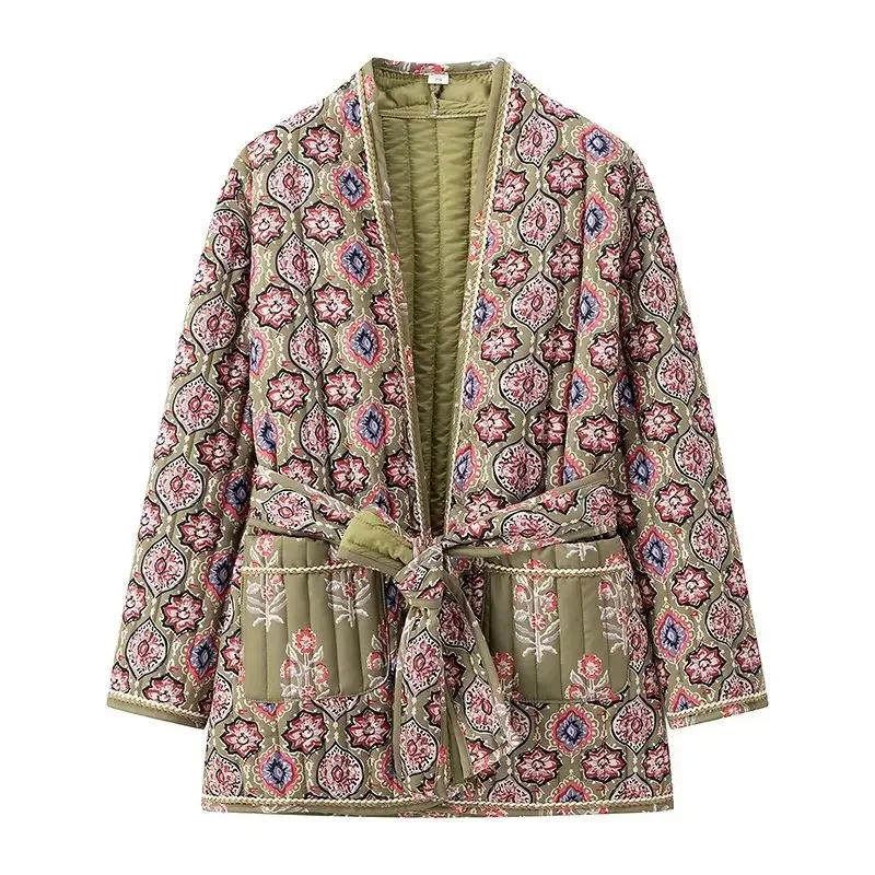 جاكيت نسائي جديد وعصري بتصميم  - مراجعة Women'S Fashion Quilted Jacket وسعره