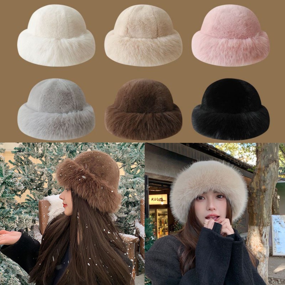 قبعة صياد جديدة دافئة وناعمة م - مراجعة Bucket Hat Women وسعره