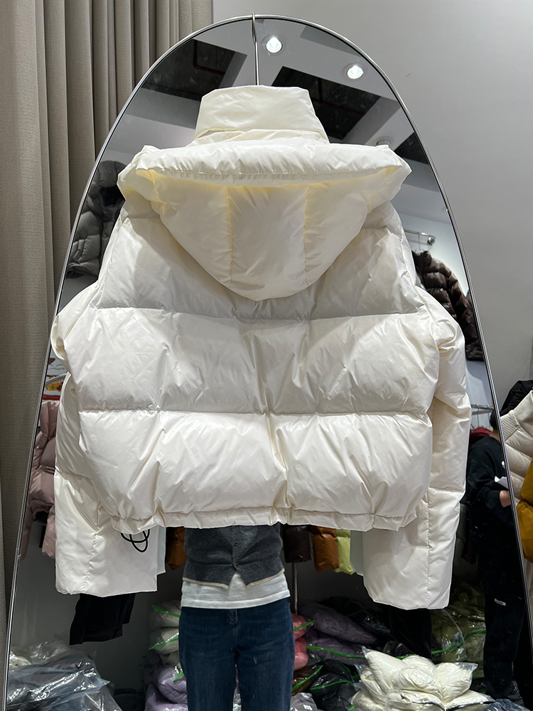 معطف نسائي بزغب بطة بيضاء ، مع - مراجعة Women'S Fashion Quilted Jacket وسعره