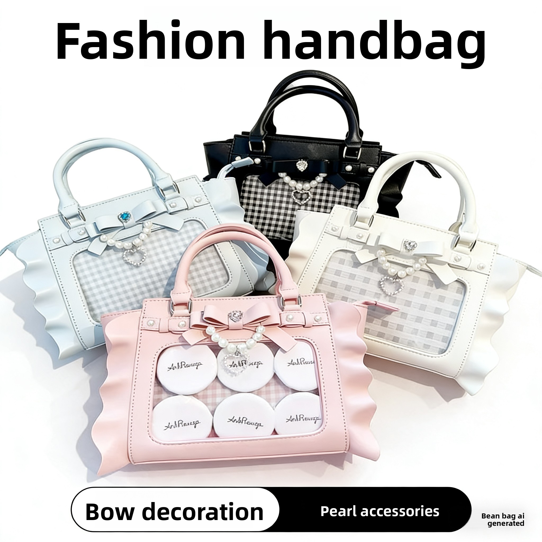 حقيبة يد نسائية كبيرة بتصميم ل - مراجعة Women Fashion Japan وسعره