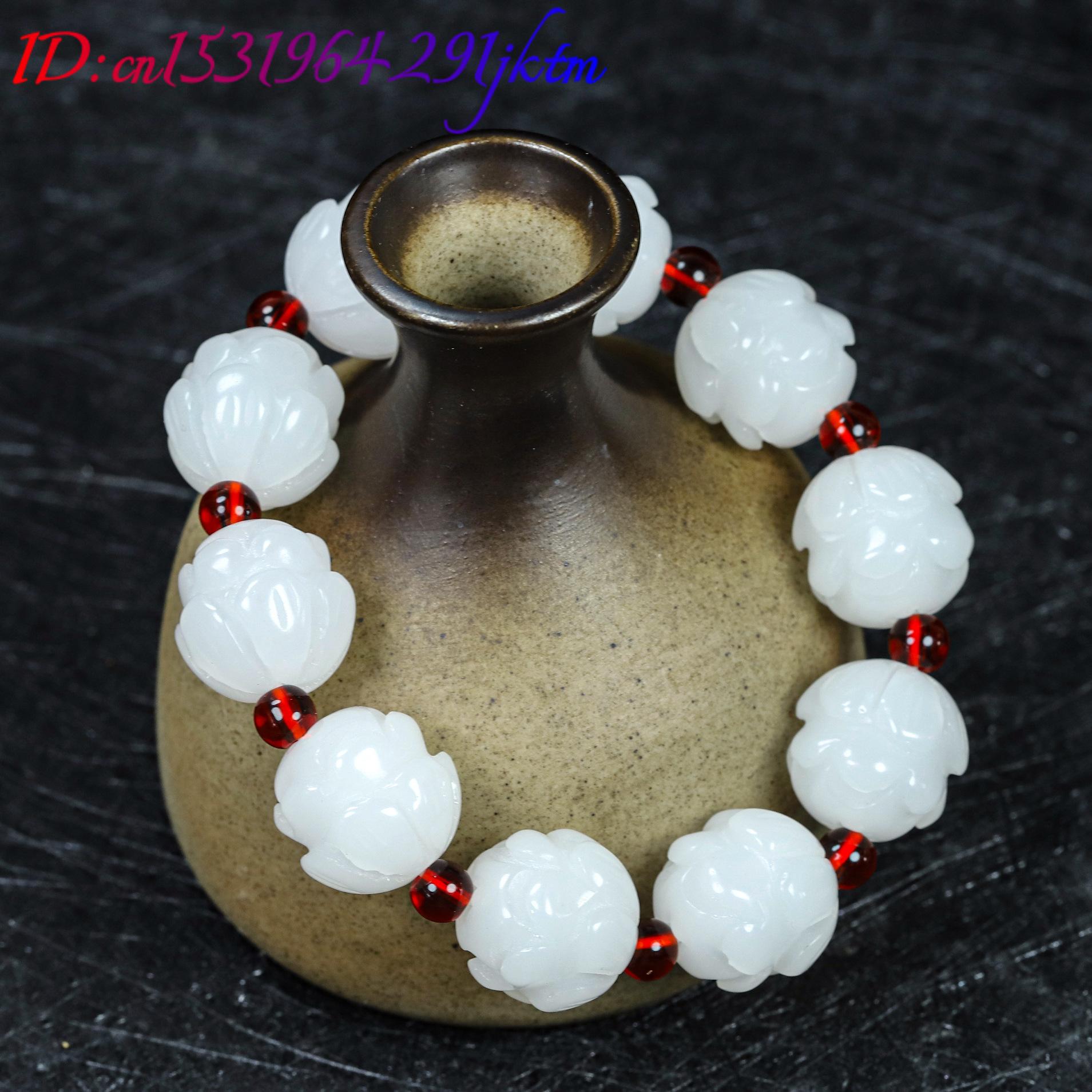 إكسسوارات سوار اللوتس من اليشم - مراجعة Women'S Fashion Gifts وسعره