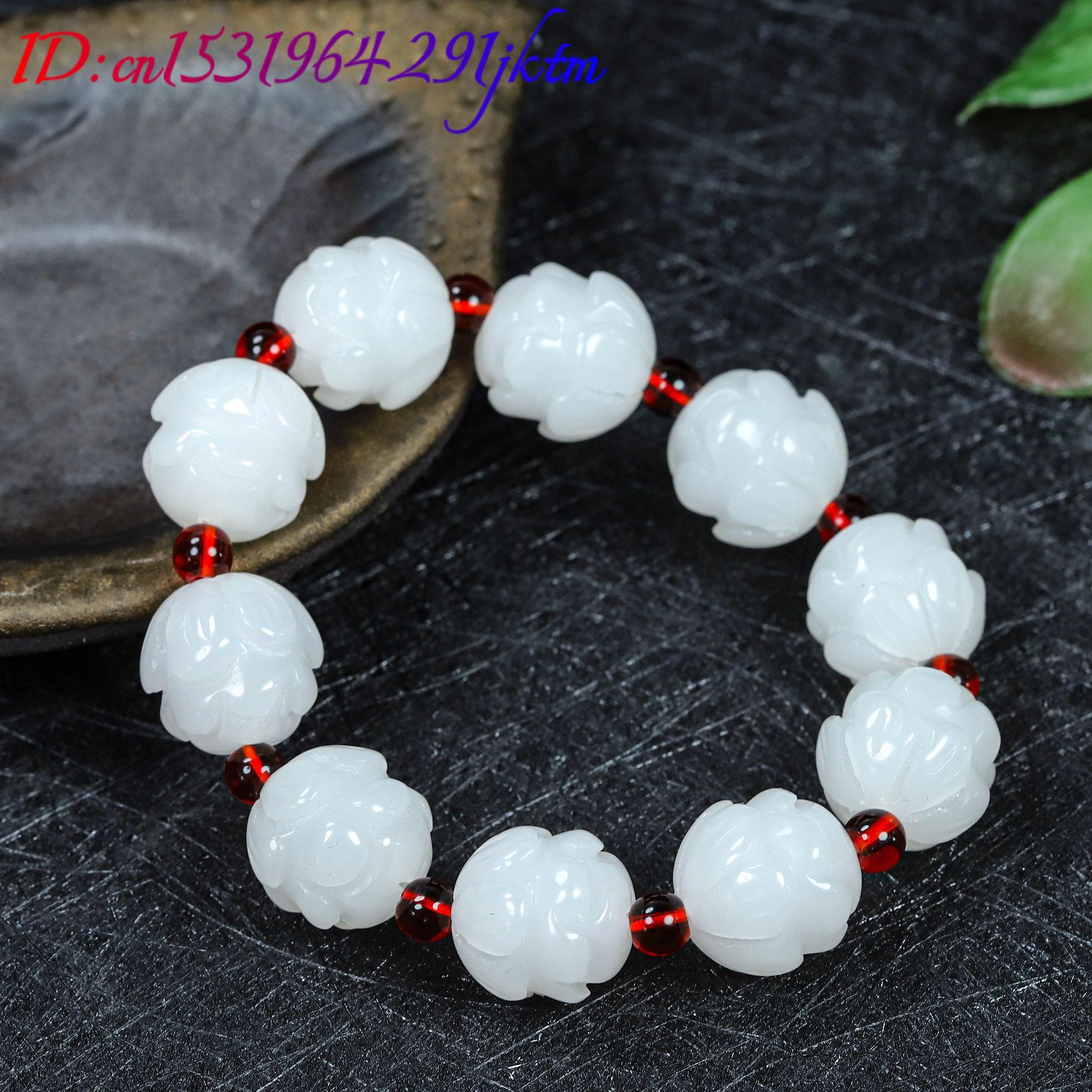 إكسسوارات سوار اللوتس من اليشم - مراجعة Women'S Fashion Gifts وسعره