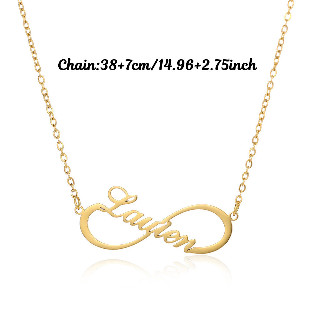 قلادات مخصصة بتصميم لانهائي لل - مراجعة Women Fashion Names وسعره