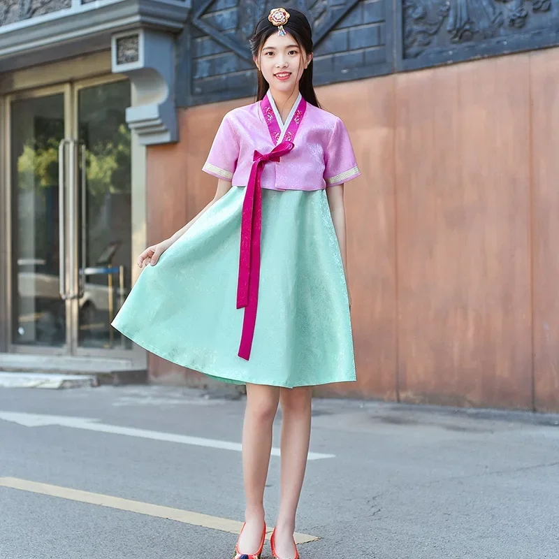 فستان هانبوك نسائي تقليدي كوري - مراجعة Women Fashion Japan وسعره
