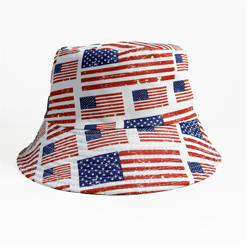قبعة صياد بتصميم أعلام 26 دولة - مراجعة Bucket Hat Women وسعره