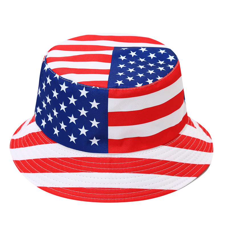 قبعة صياد بتصميم أعلام 26 دولة - مراجعة Bucket Hat Women وسعره