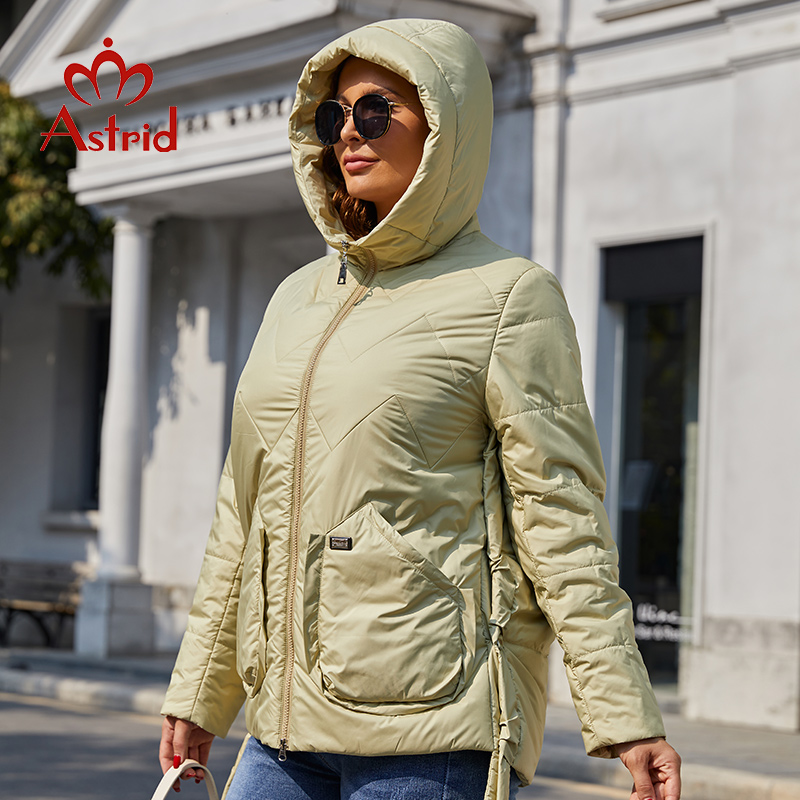 Astrid 2022 ربيع المرأة سترات  - مراجعة Women'S Fashion Quilted Jacket وسعره