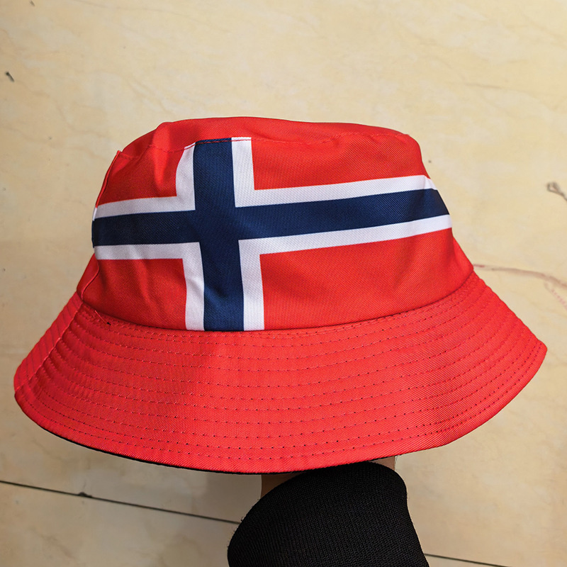قبعة صياد بتصميم أعلام 26 دولة - مراجعة Bucket Hat Women وسعره