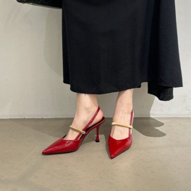 صنادل نسائية مريحة بكعب عالٍ ب - مراجعة Women Fashion Brand وسعره