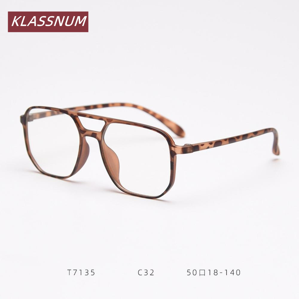 إطار نظارات مربع بجسر مزدوج من - مراجعة Women'S Fashion Glasses Non Prescription وسعره