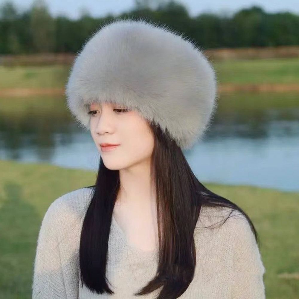 قبعة دلو قطيفة خارجية لحماية ا - مراجعة Bucket Hat Women وسعره