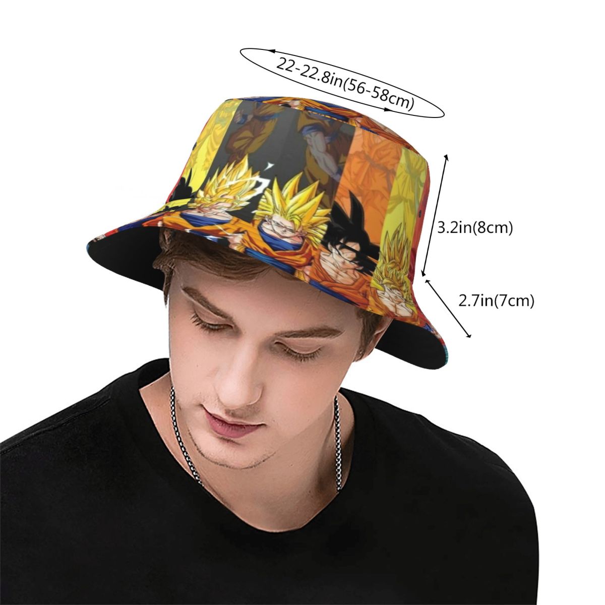 قبعة ستريت دي بي زد دراغون بول - مراجعة Bucket Hat Women وسعره