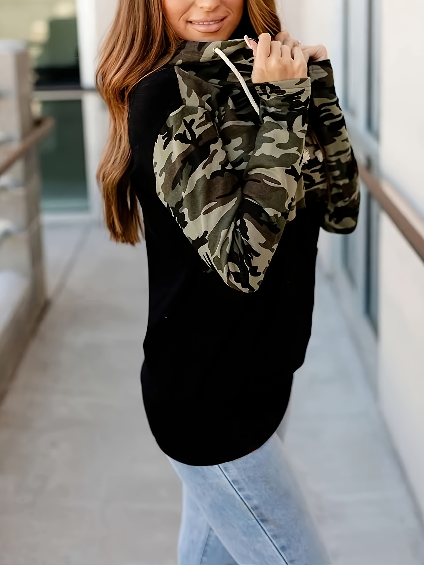 حجم كبير 1XL-5XL المرأة أزياء  - مراجعة Women'S Fashion Hoodie وسعره